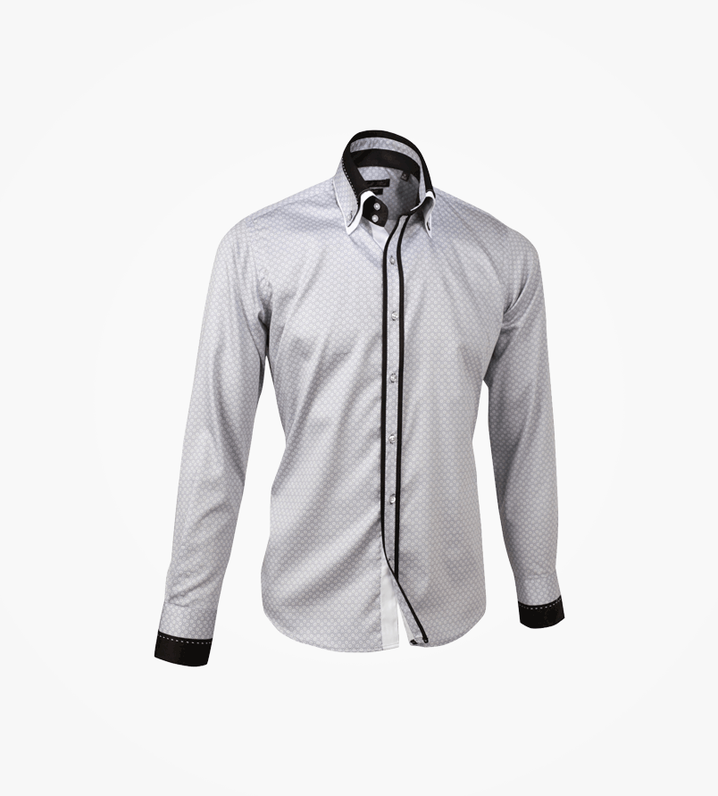 Dark Blue Winter Shirt - Imagen 2